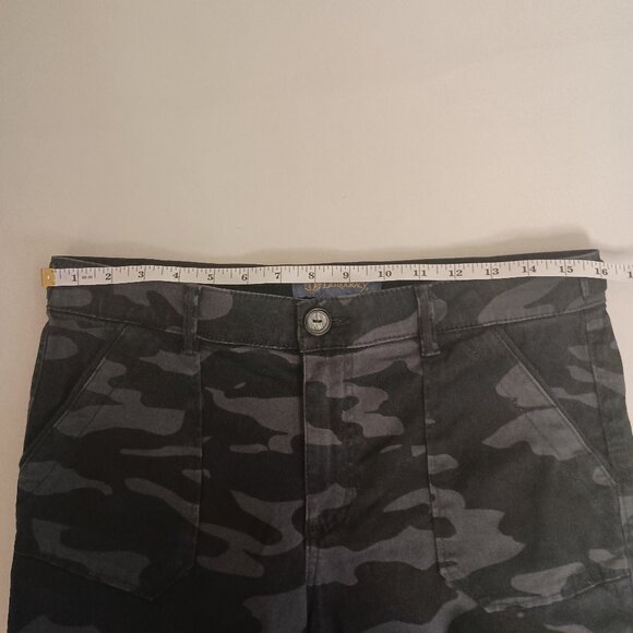 Democracy Women’s Absolution Blue Black Gray Camo Skinny Jeans Size 8 - Picture 11 of 15